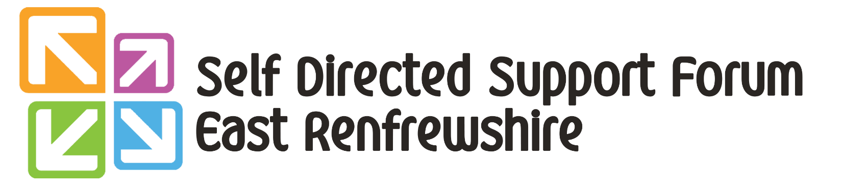 logo for Self Directed Support Forum East Renfrewshire