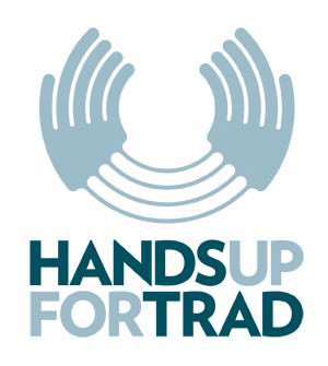 logo for Hands Up for Trad