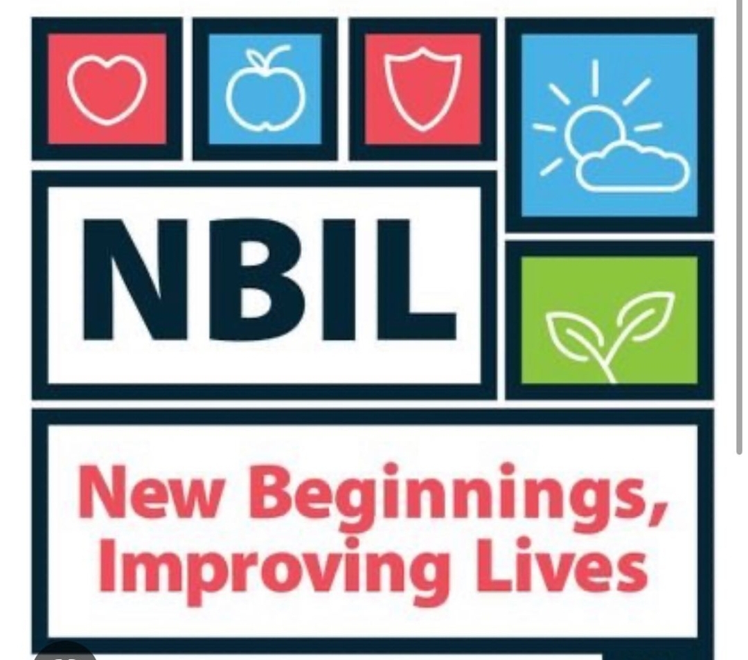 logo for New Beginnings Improving Lives CIC