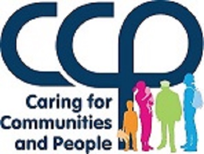 logo for CCP - Caring for Communities and People