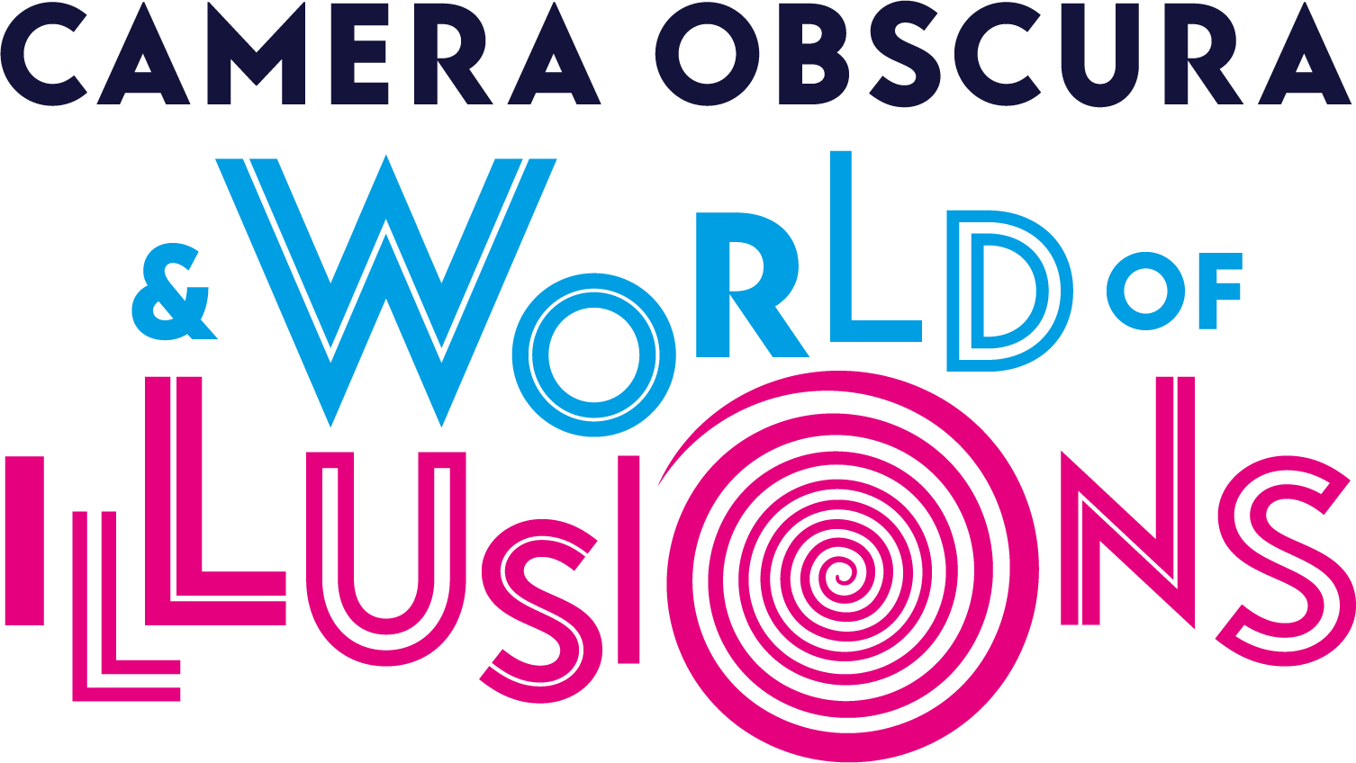 logo for Camera Obscura and World of Illusions
