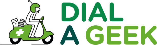 logo for Dial A Geek