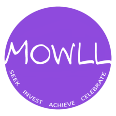 logo for MOWLL (Moving On With Life & Learning)