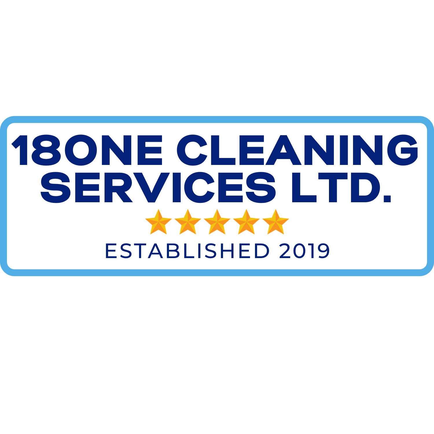 logo for 18ONE Cleaning Services Ltd
