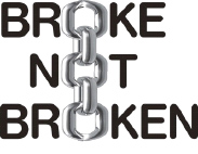 logo for Broke Not Broken
