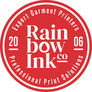 logo for Rainbow ink co.