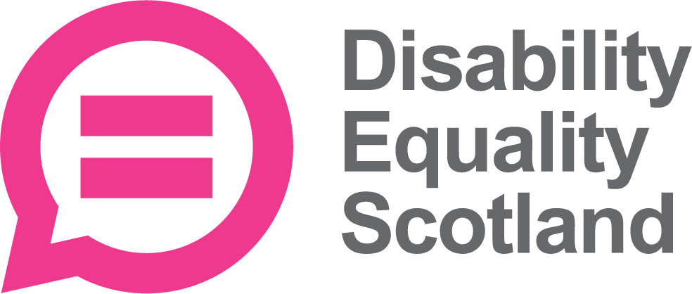 logo for Disability Equality Scotland