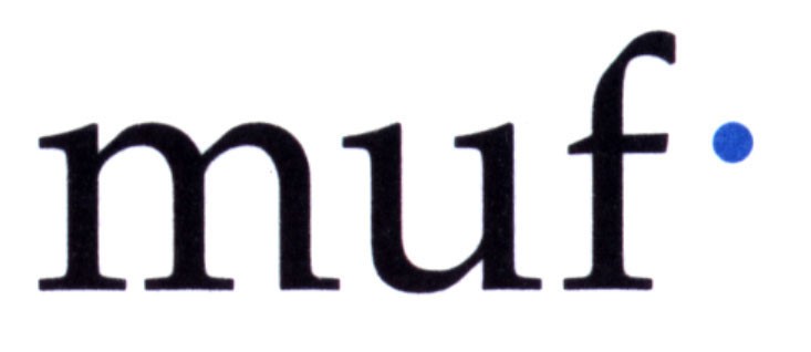logo for muf architecture/art