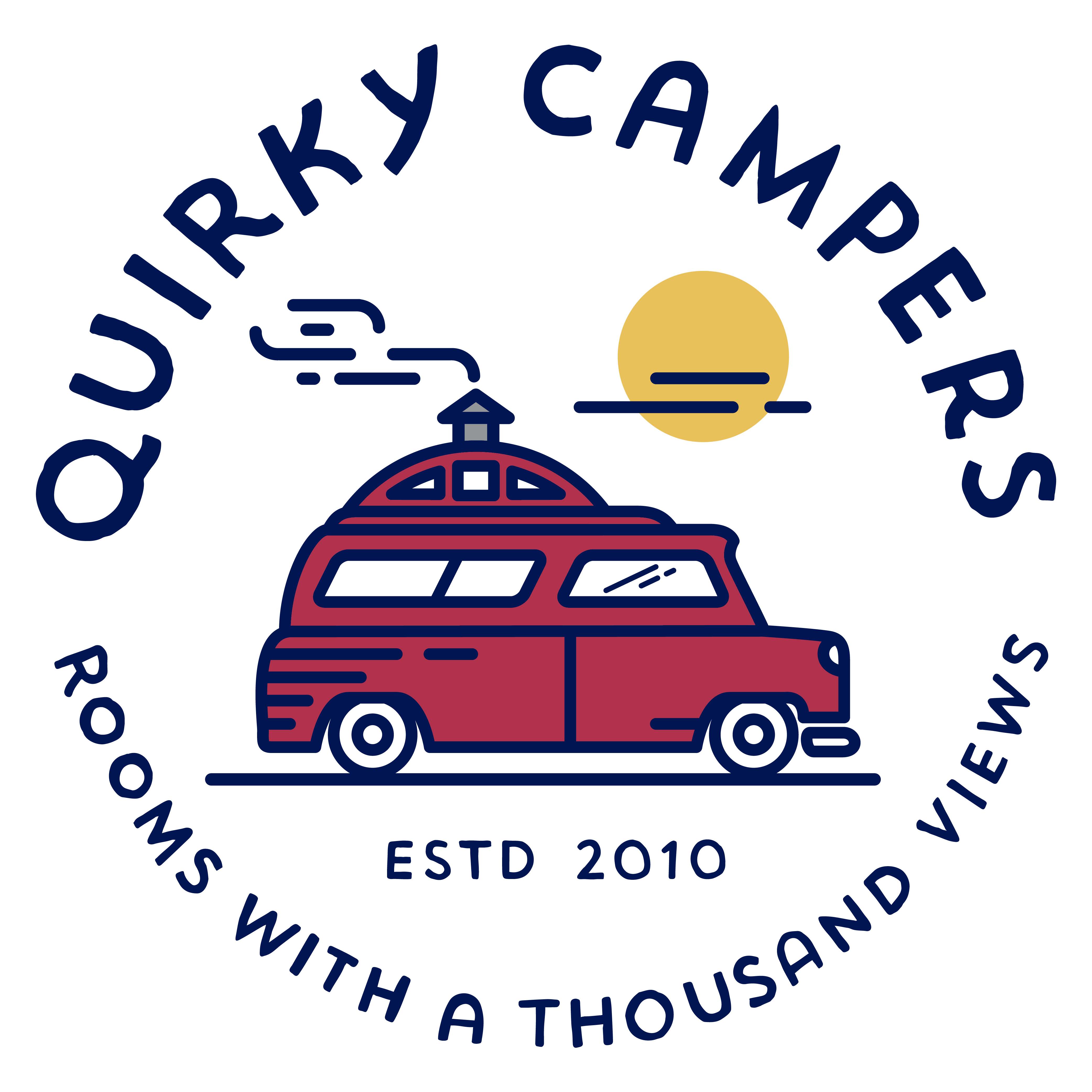 logo for Quirky Campers