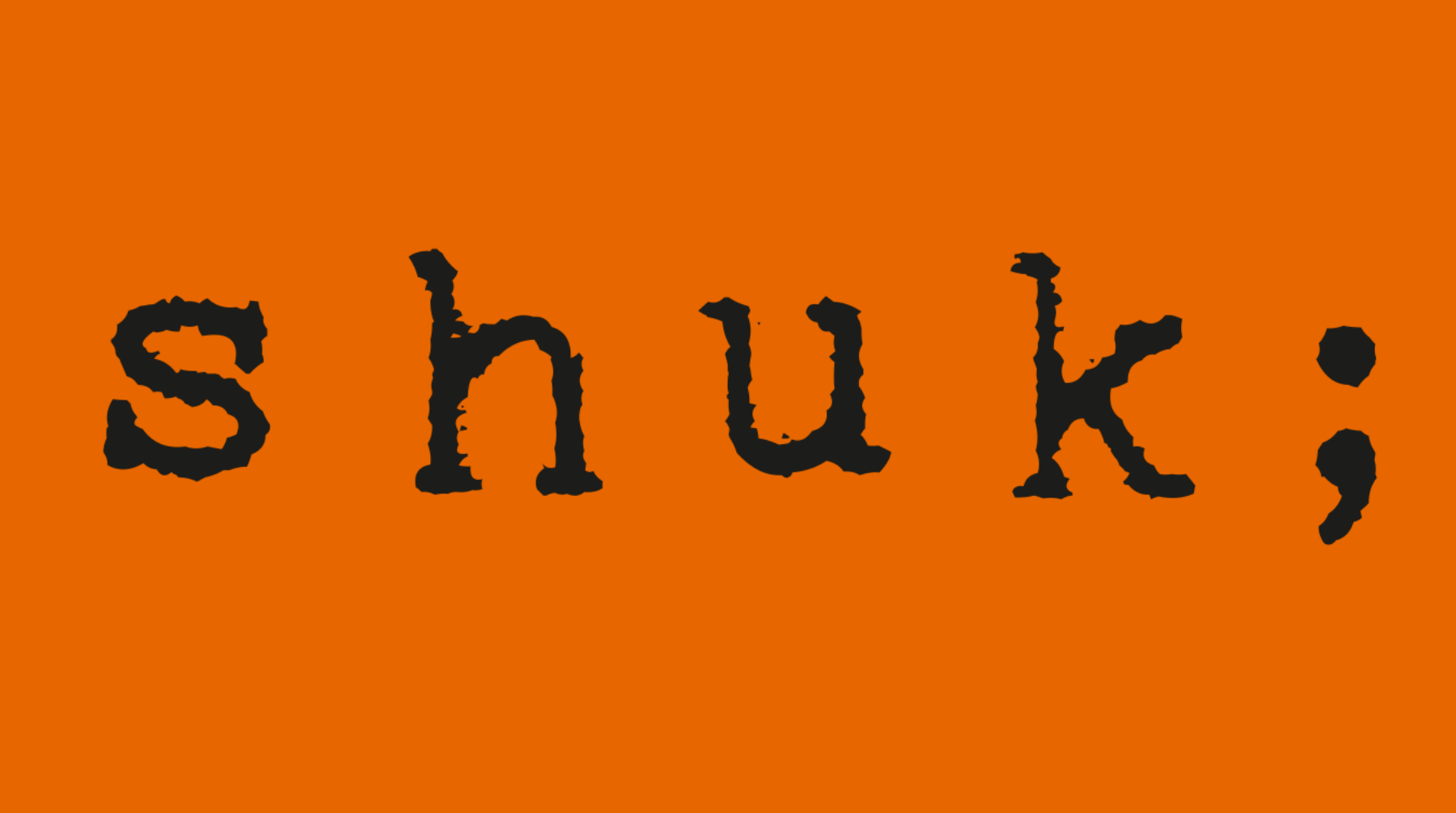 logo for Shuk;