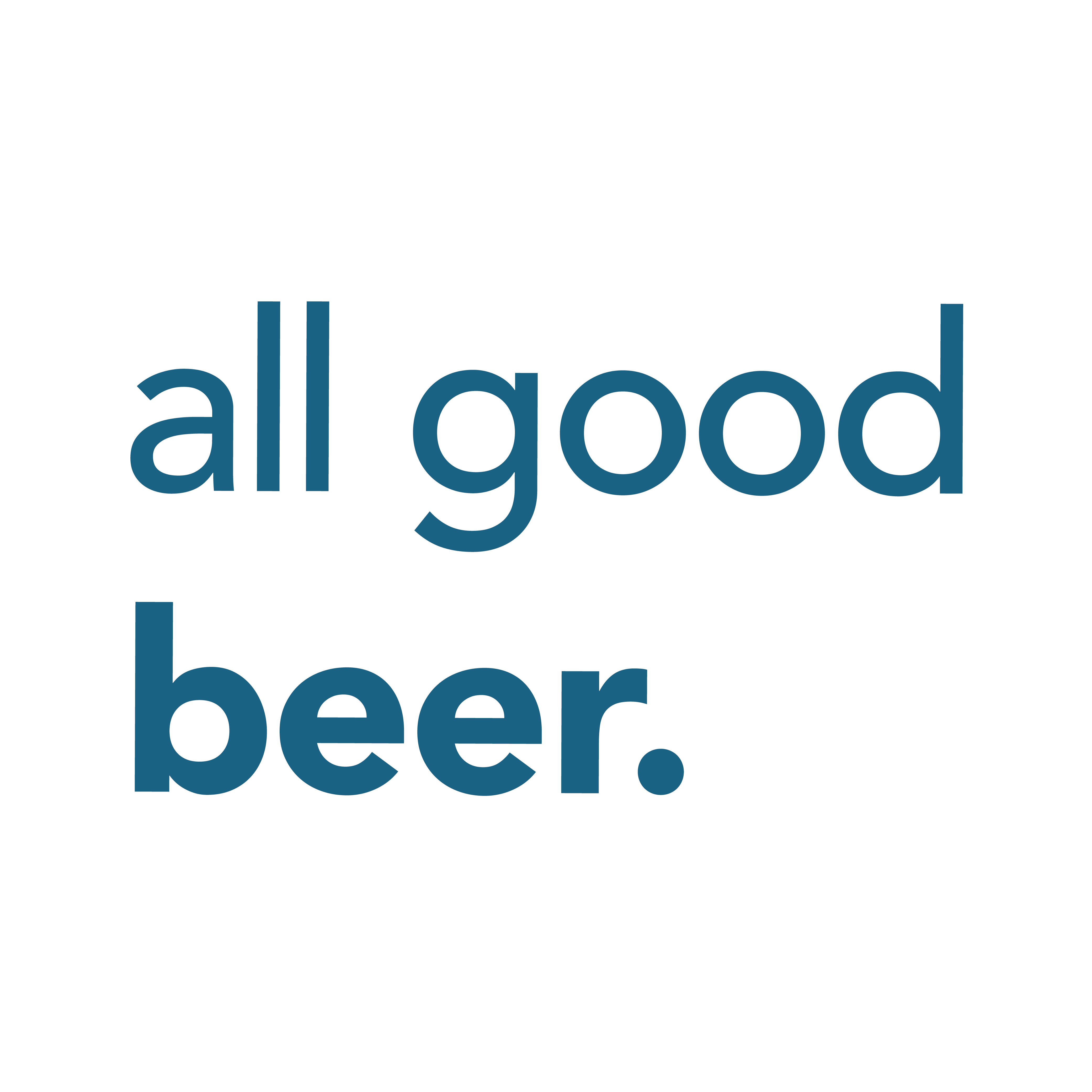 logo for All Good Beer LTD