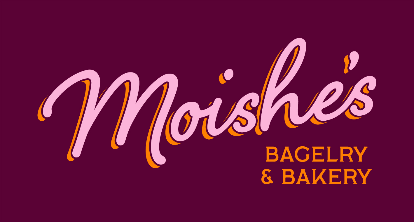 logo for Moishe's Bagelry and Bakery