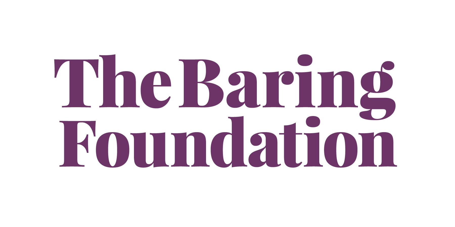logo for The Baring Foundation