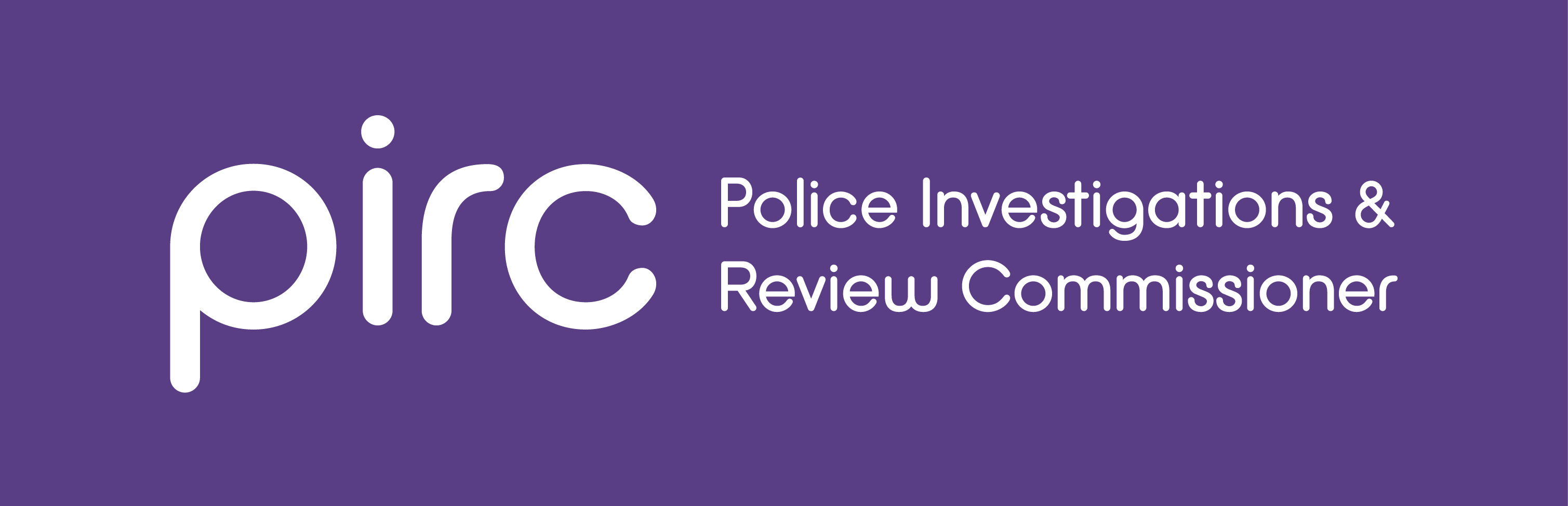 logo for Police Investigations & Review Commissioner (PIRC)