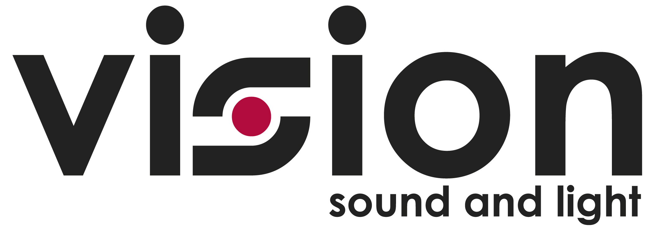 logo for Vision Sound and Light