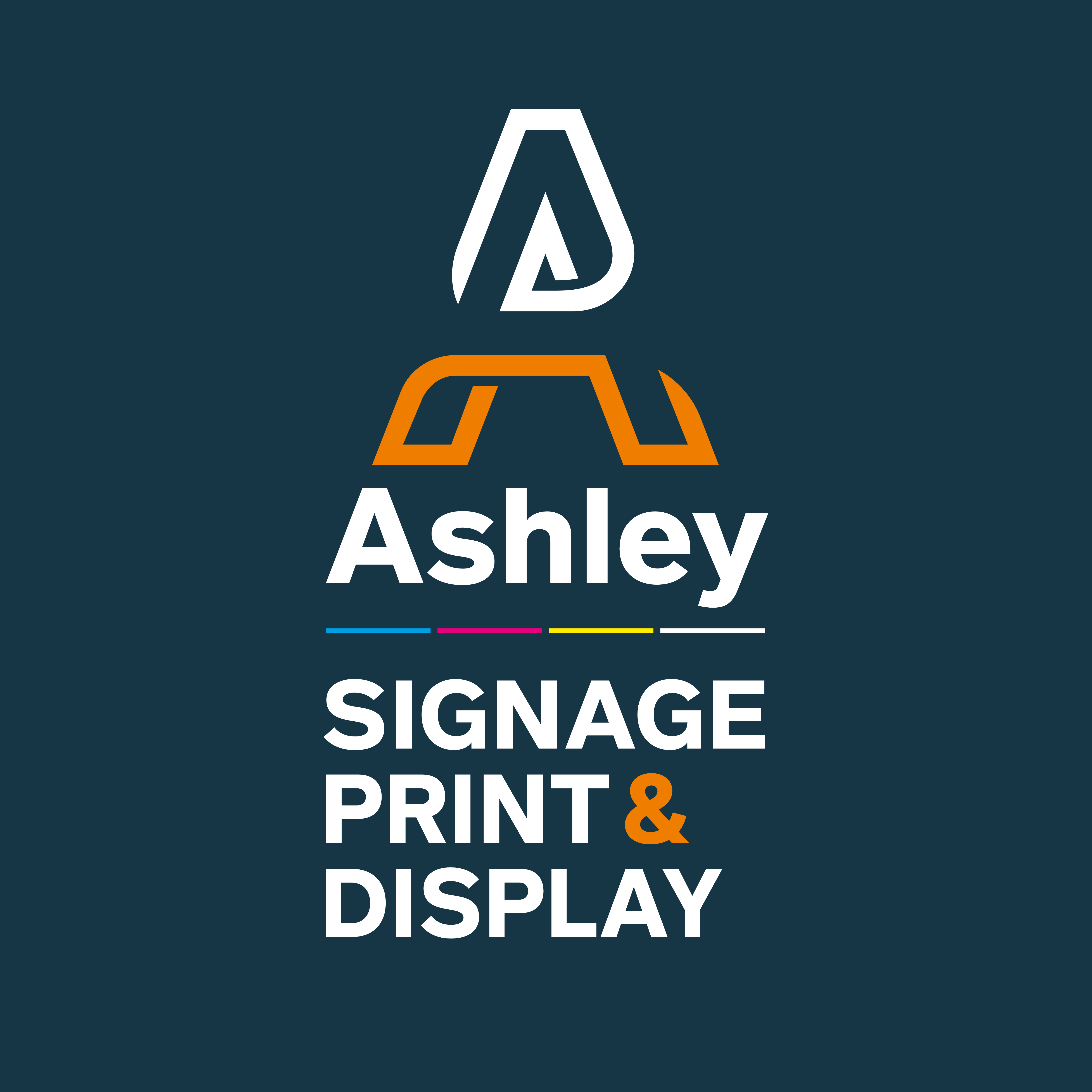 logo for Ashley Signage, Print & Display