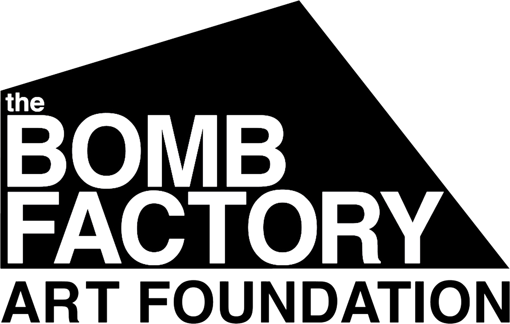 logo for The Bomb Factory Art Foundation