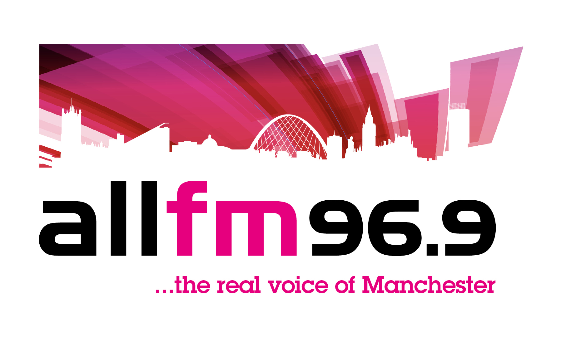 logo for ALL FM