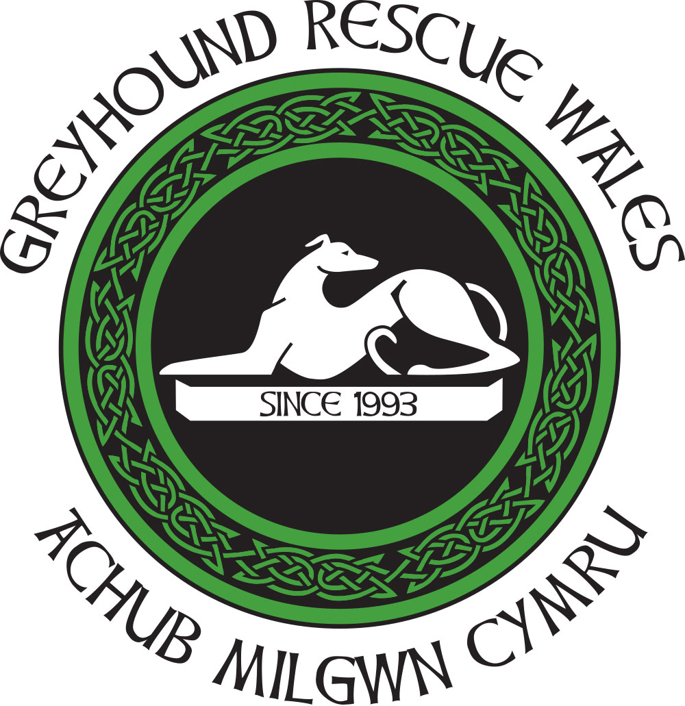 logo for Greyhound Rescue Wales