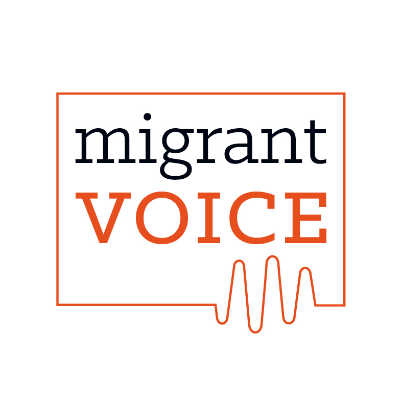 logo for Migrant Voice