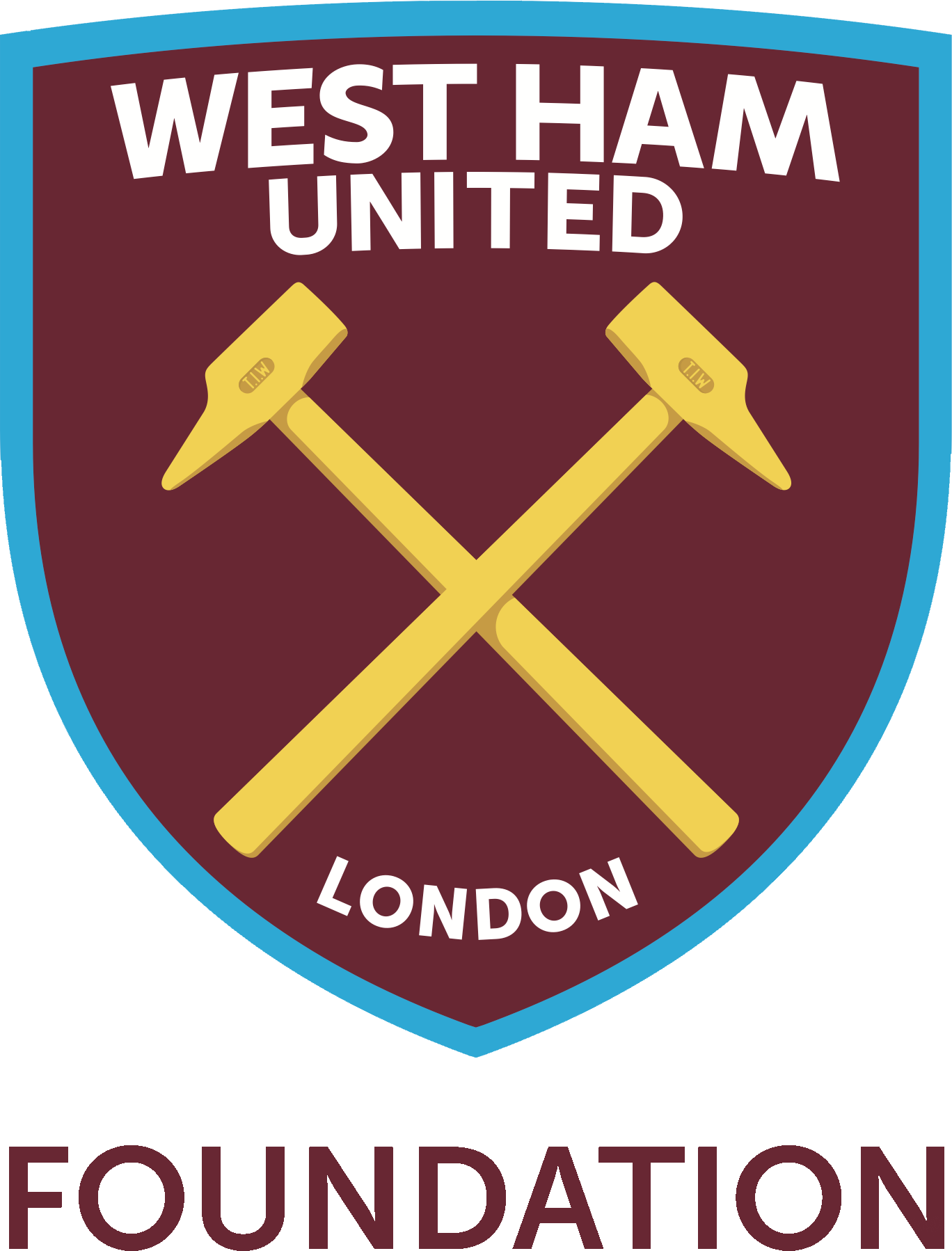 logo for West Ham United Foundation