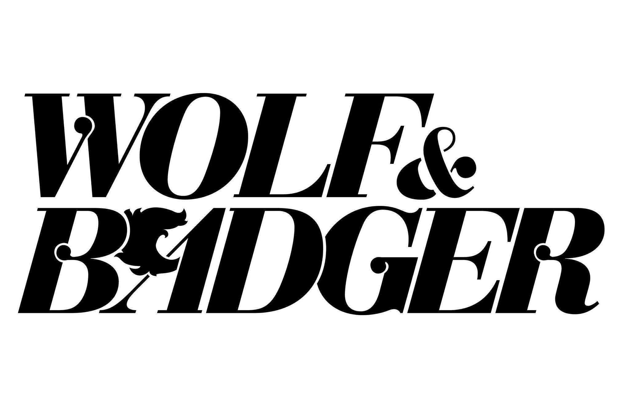 logo for Wolf & Badger