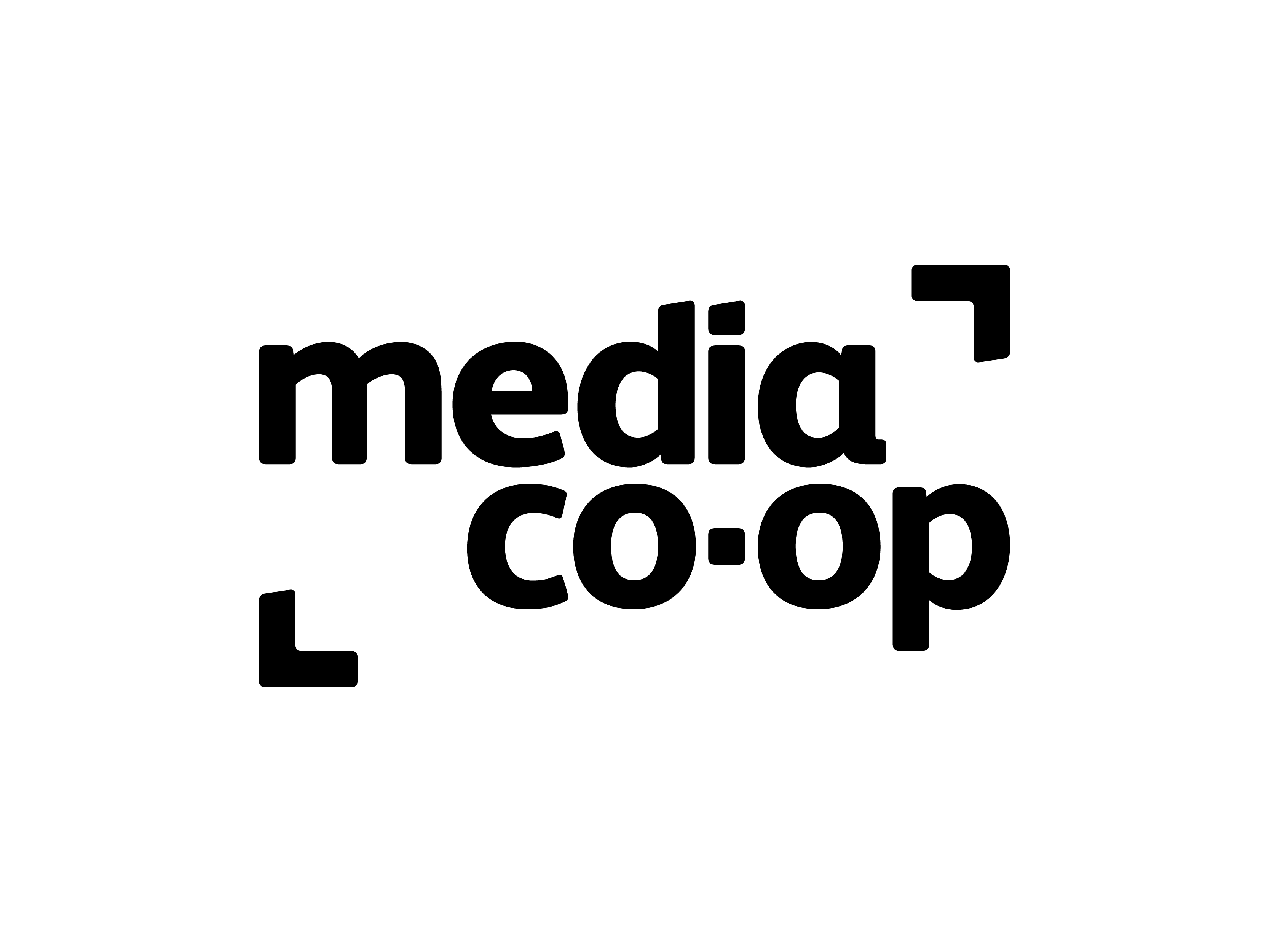 logo for media co-op