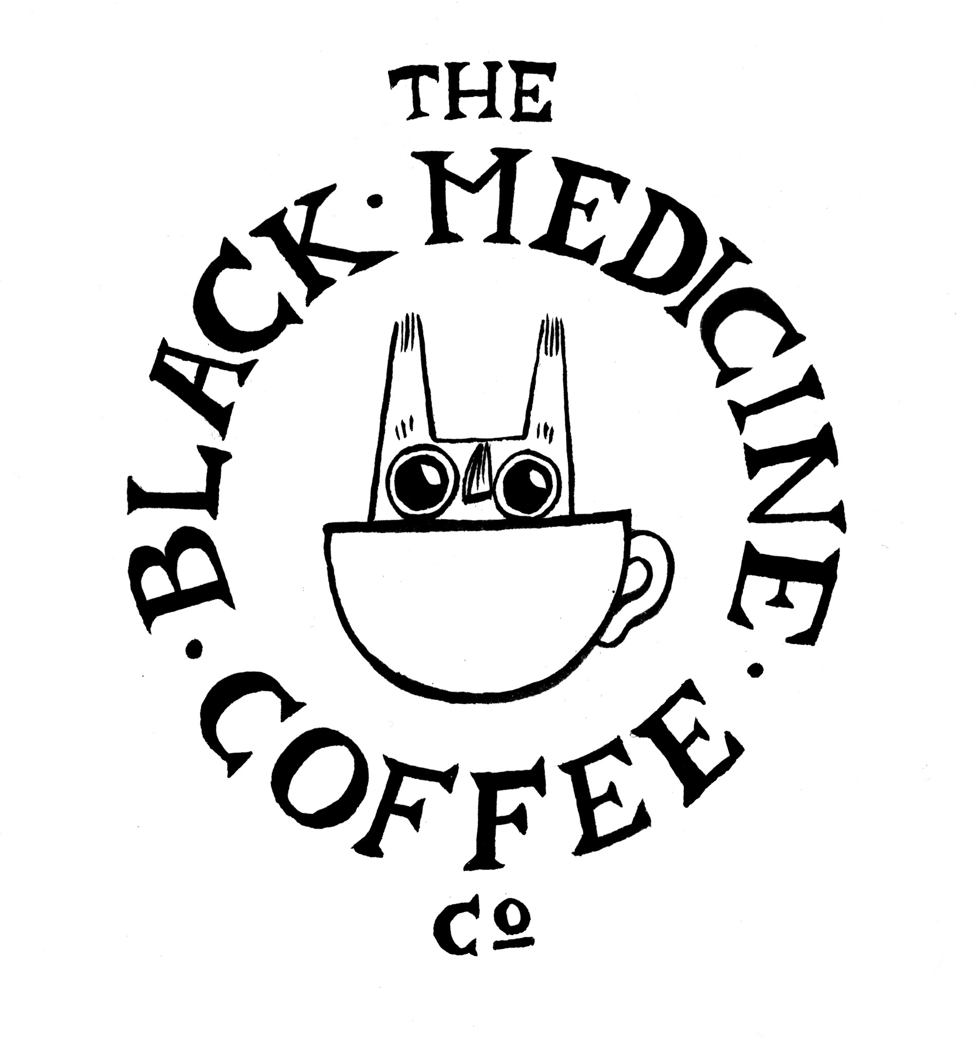 logo for Black Medicine Coffee Co.