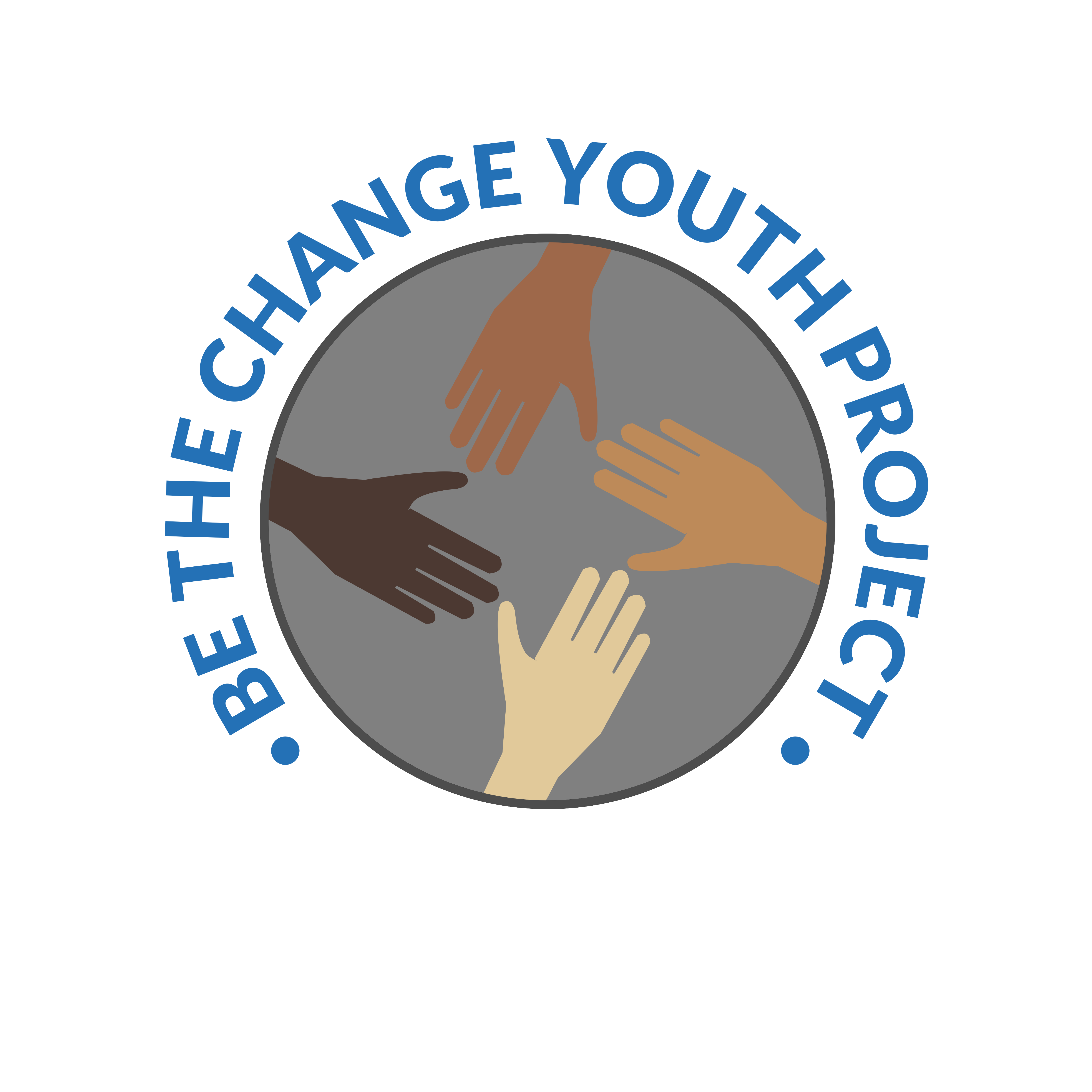 logo for BE THE CHANGE YOUTH PROJECT CIC