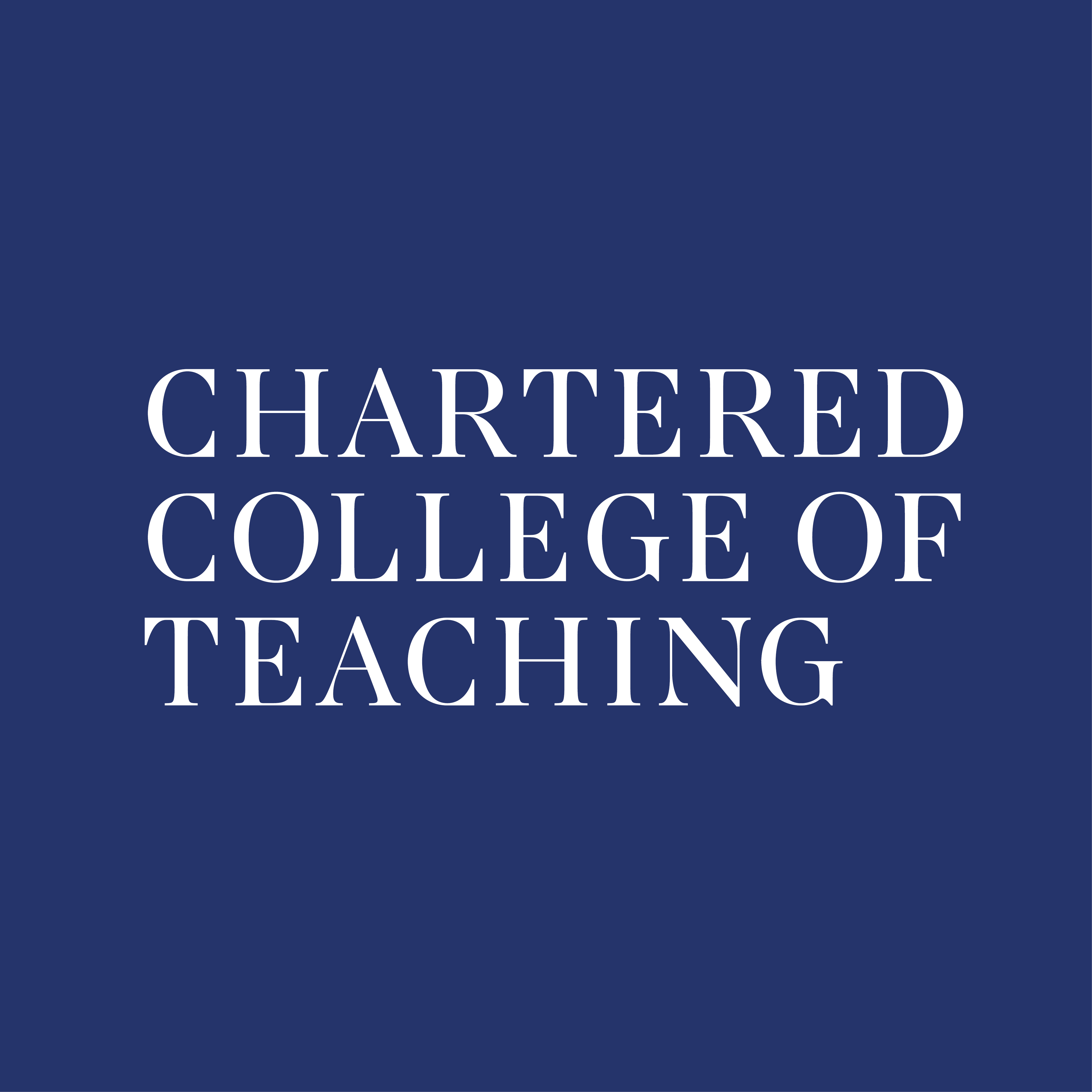 logo for Chartered College of Teaching