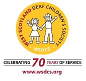 logo for West Scotland Deaf Children's Society