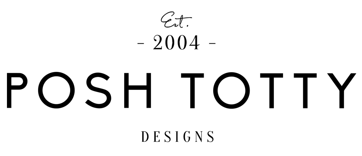 logo for Posh Totty Designs