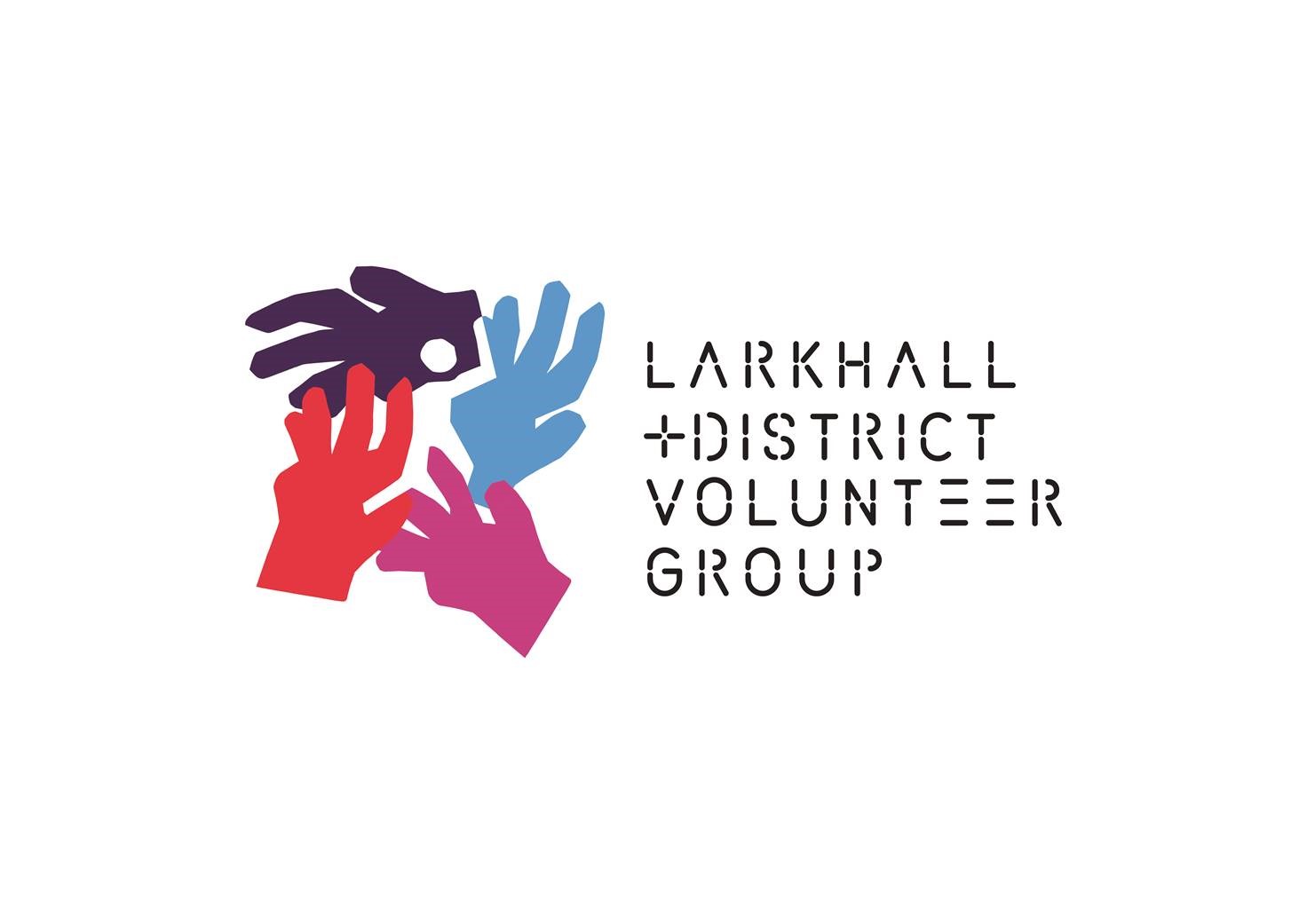 logo for Larkhall & District Volunteer Group