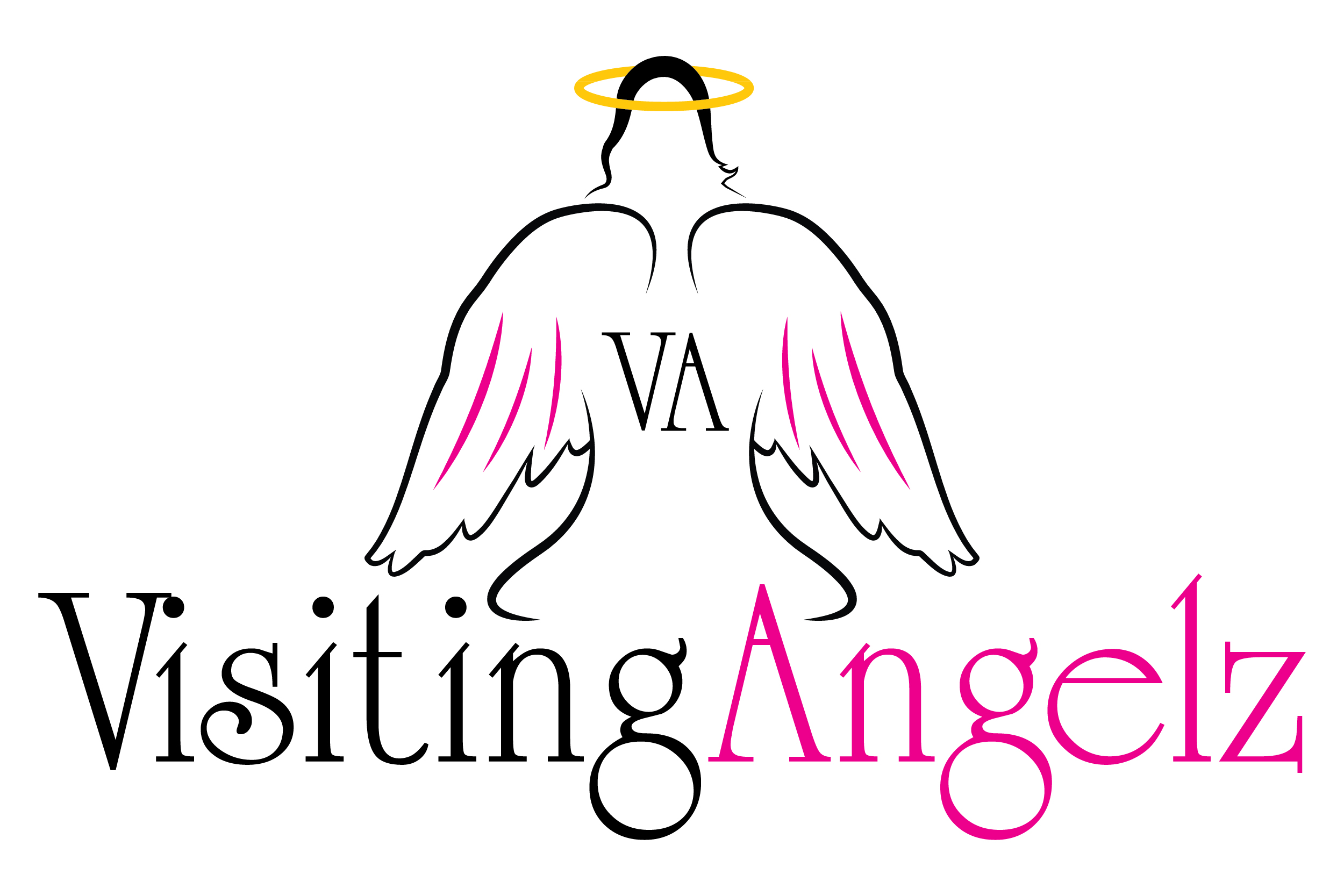 logo for Visiting Angelz