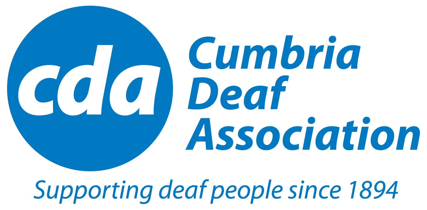 logo for Cumbria Deaf Association