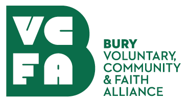 logo for Bury Voluntary Community & Faith Alliance
