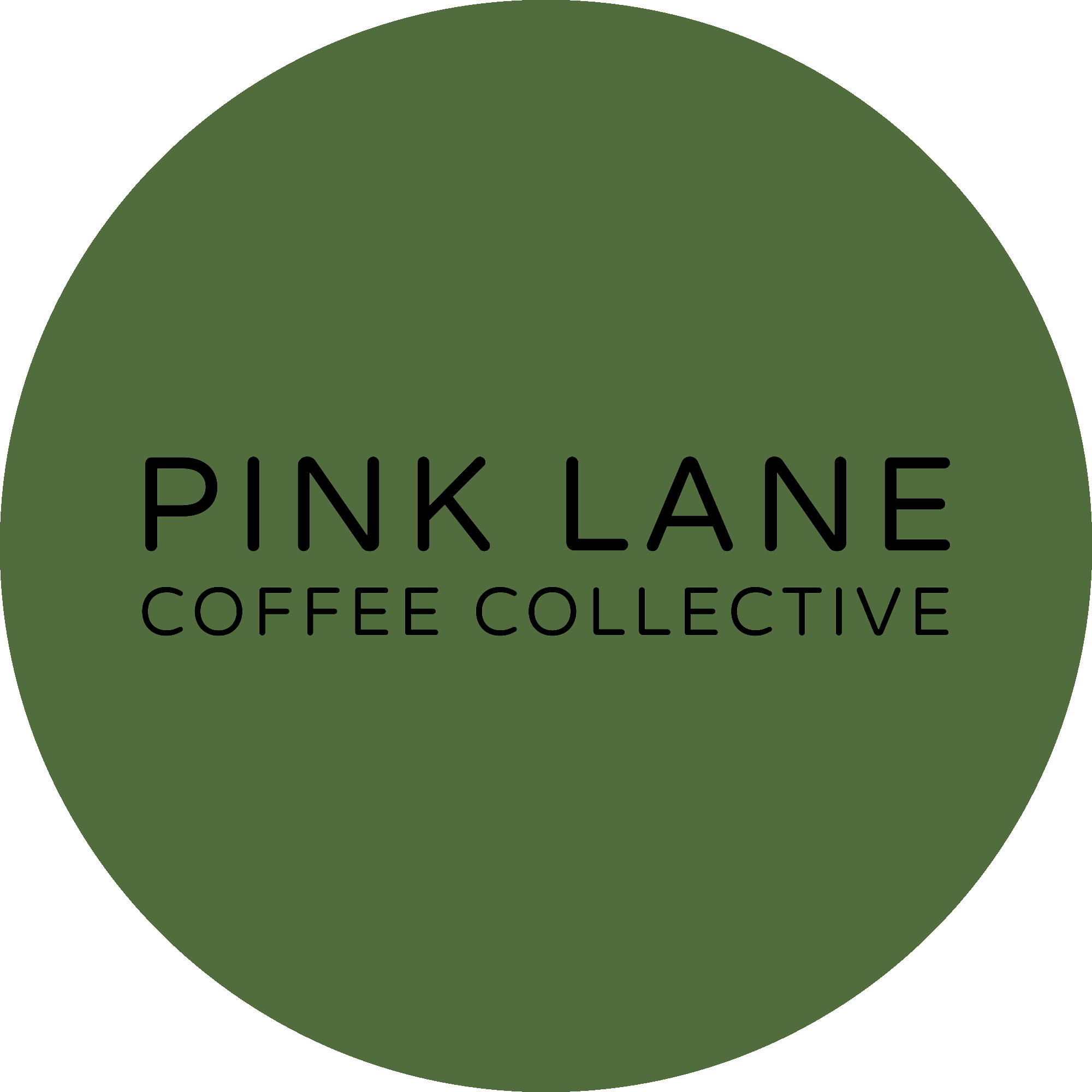 logo for Pink Lane Coffee Collective