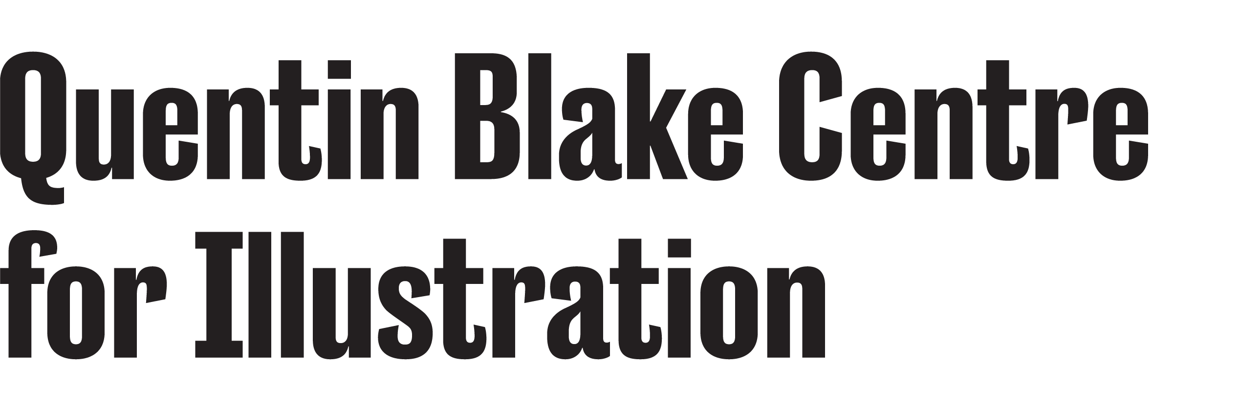 logo for Quentin Blake Centre for Illustration