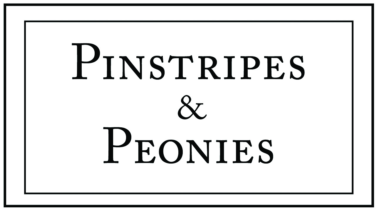 logo for Pinstripes & Peonies Ltd