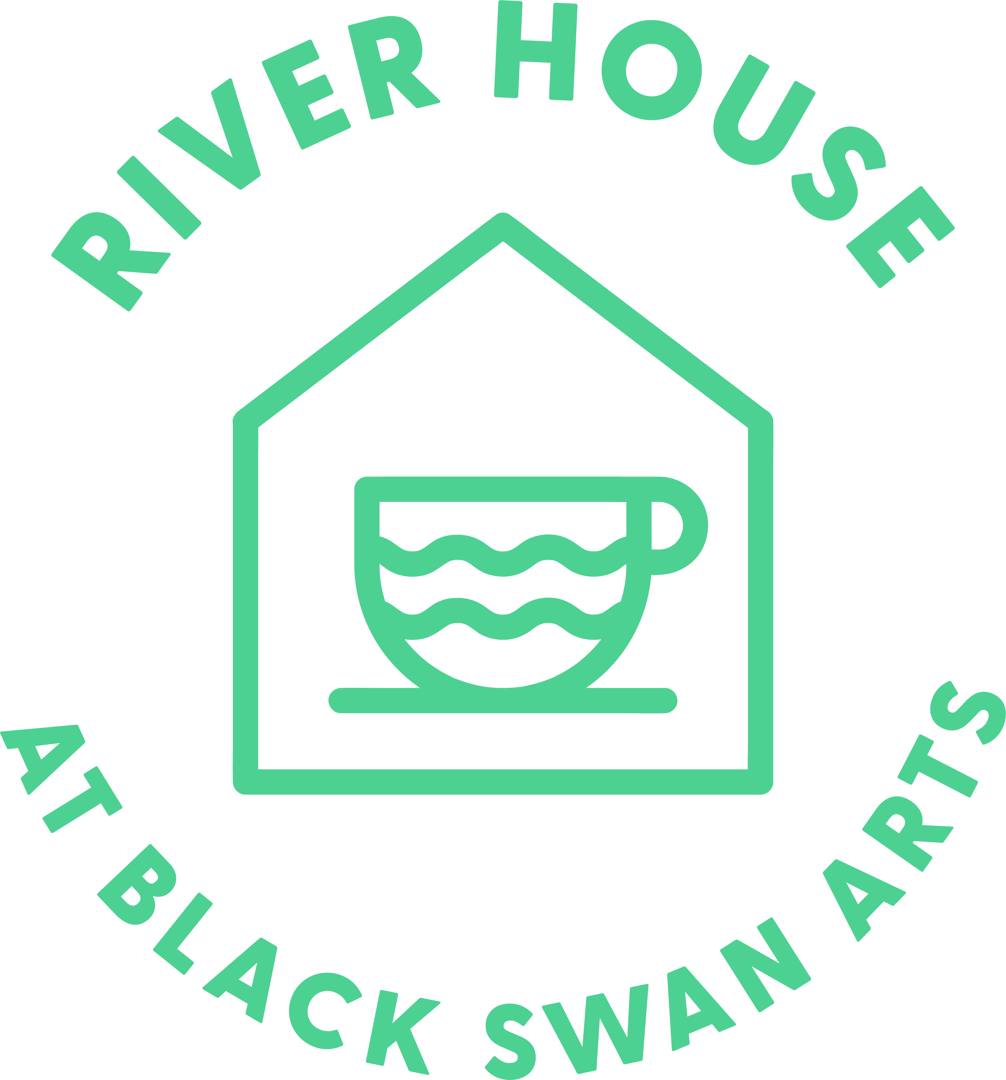 logo for The River House