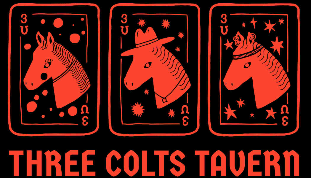 logo for Three Colts Tavern