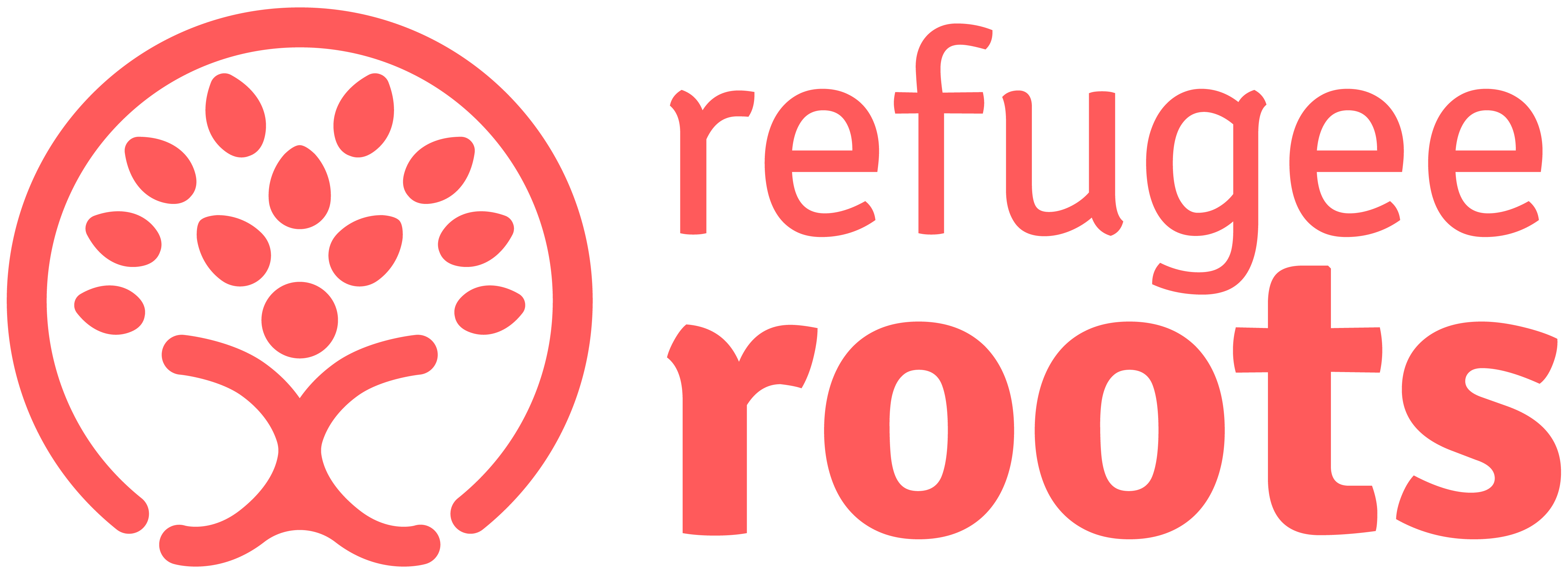 logo for Refugee Roots