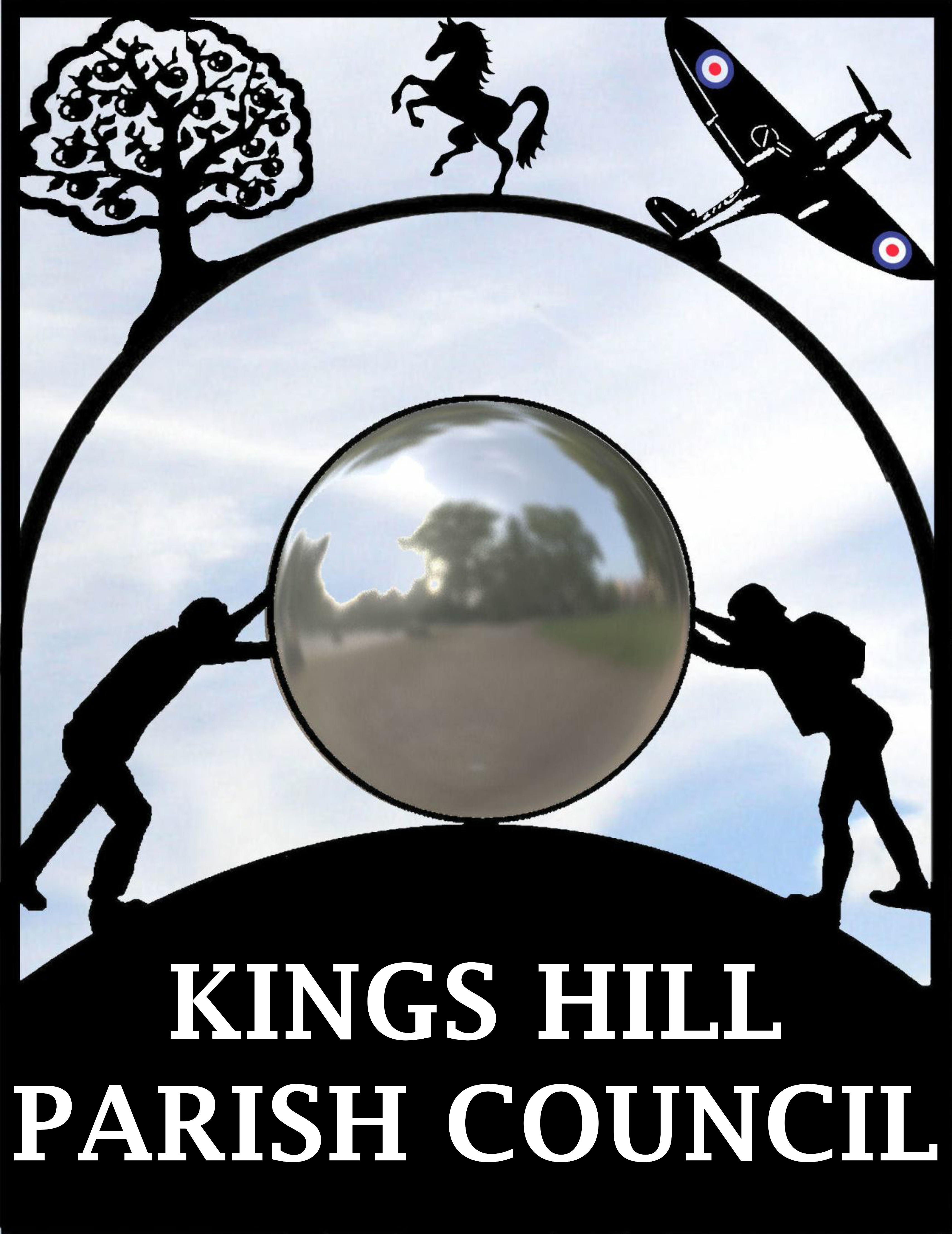 logo for Kings Hill Parish Council