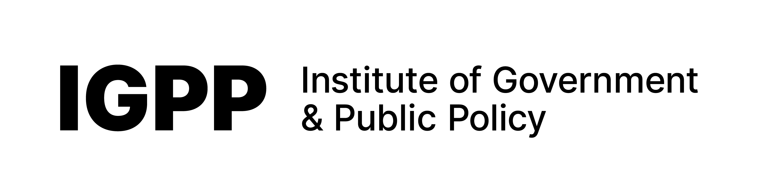 logo for The Institute of Government and Public Policy