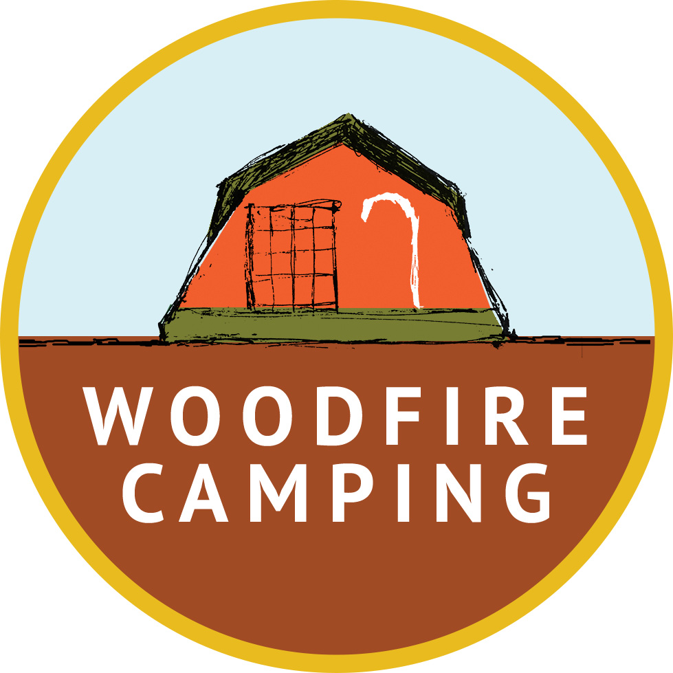 logo for Woodfire Camping
