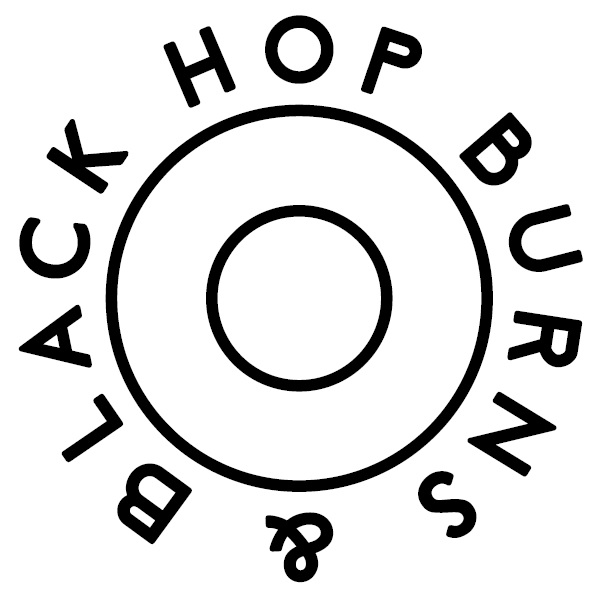 logo for Hop Burns & Black
