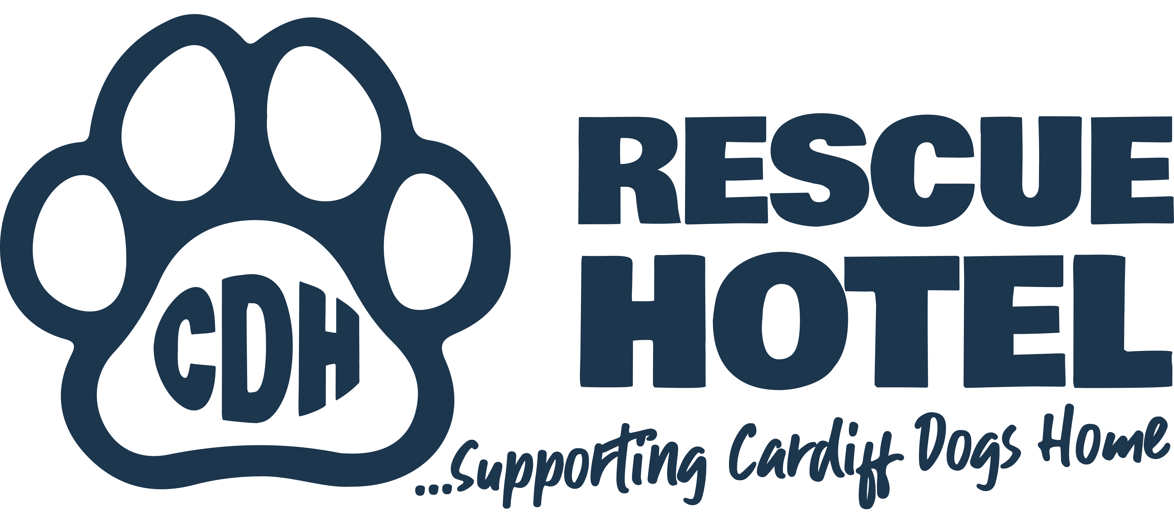logo for The Rescue Hotel