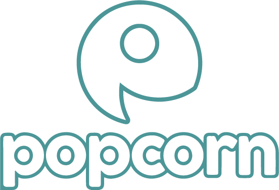 logo for Popcorn Learning Media