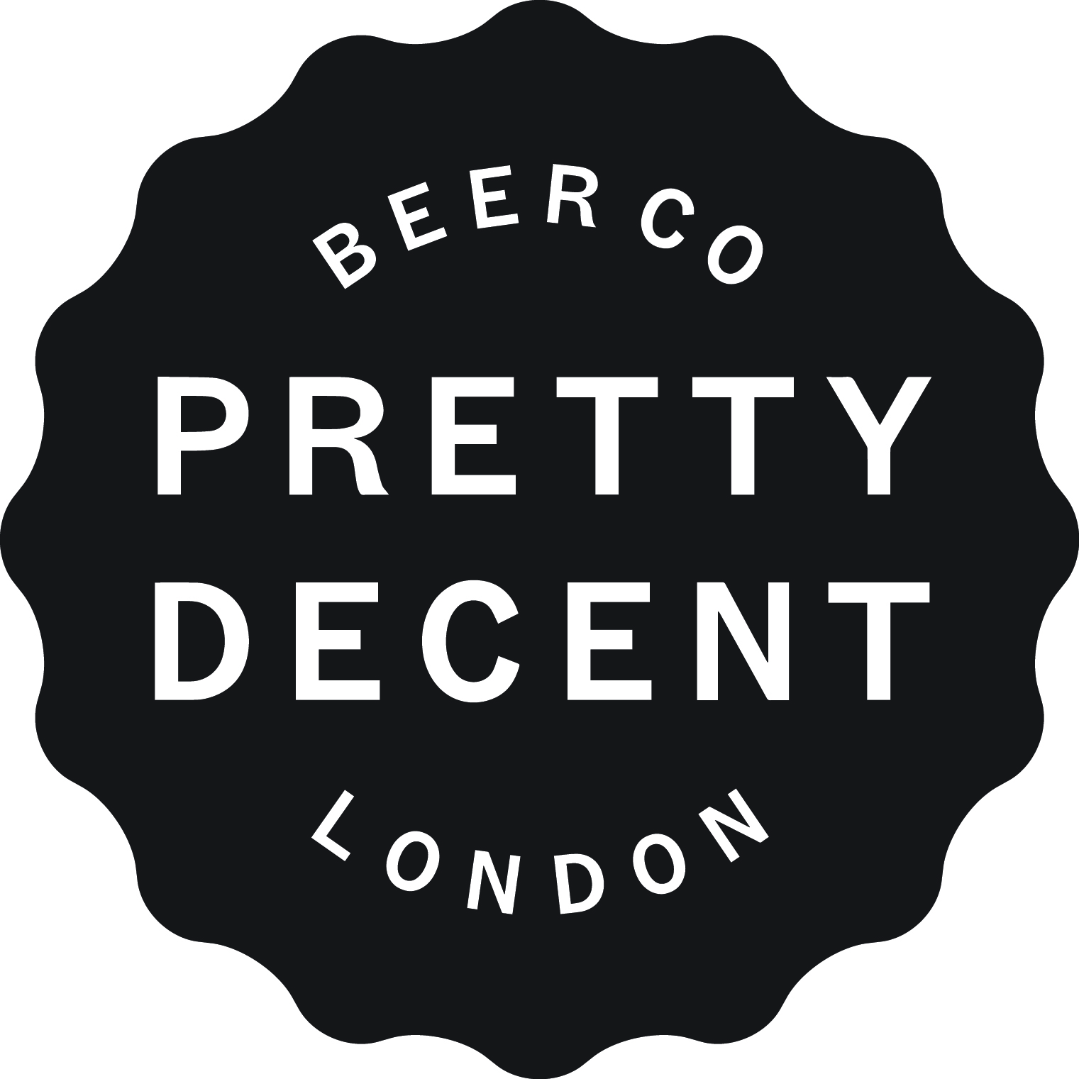 logo for The Pretty Decent Beer Company
