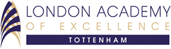 logo for London Academy of Excellence Tottenham